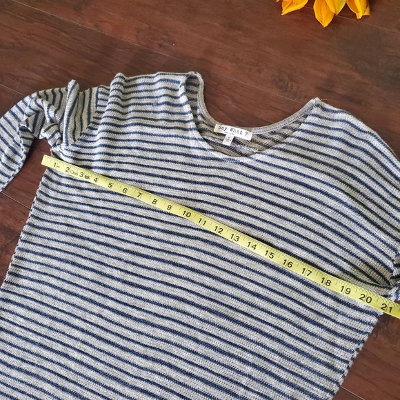 SAY WHAT?STRIPED SWEATER - Picture 5 of 8